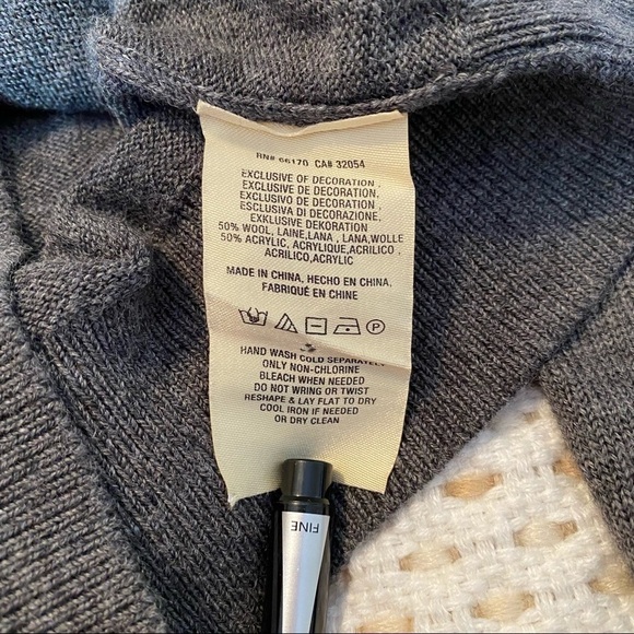 Anthropologie Angel of the North Torie Tie Back Sweater - Large - Picture 6 of 13